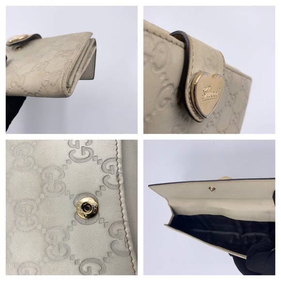 Authentic Gucci GG Greyish Beige Long Wallet - Picture 6 of 11